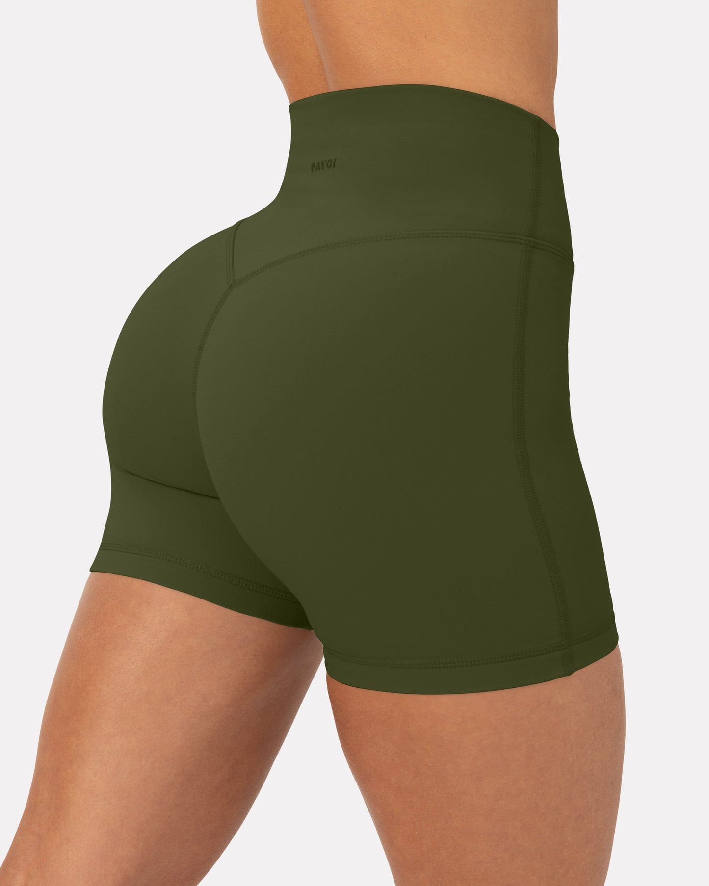 FlexFlow Butt Lifting High-Waisted 4" Biker Shorts