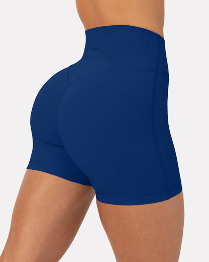 FlexFlow Butt Lifting High-Waisted 4" Biker Shorts