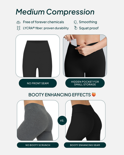 Athleisure Tall Length Flared Leggings