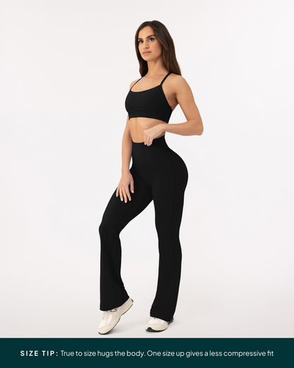 Athleisure Tall Length Flared Leggings