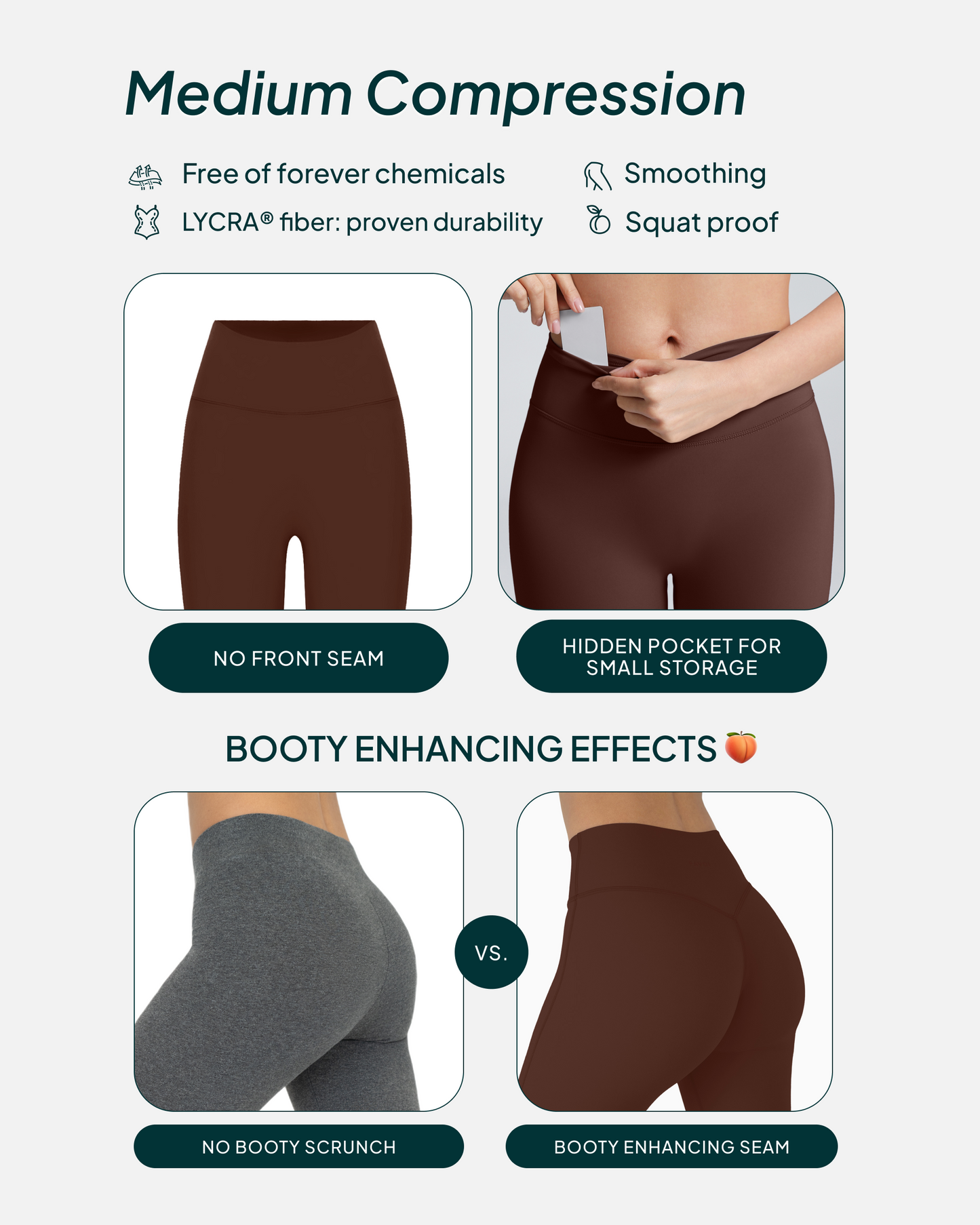Athleisure Short Length Flared Leggings