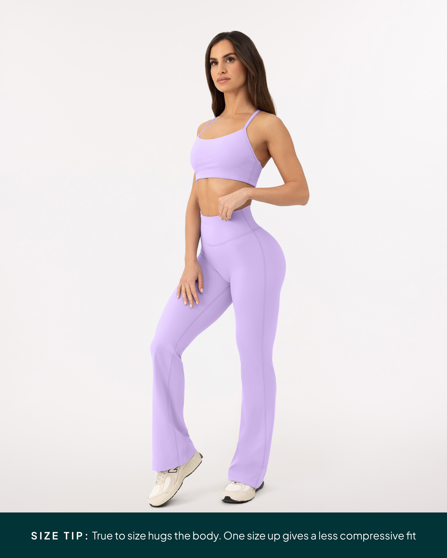 Athleisure Short Length Flared Leggings