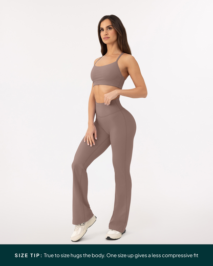 Athleisure Tall Length Flared Leggings