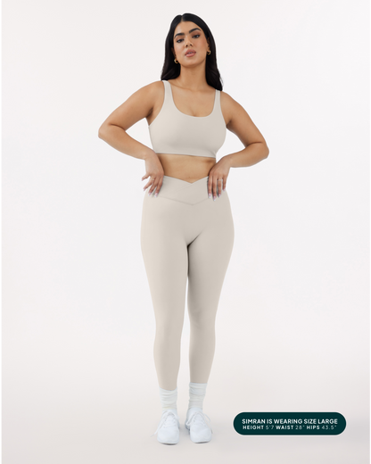 Athleisure Scrunch Crossover Leggings