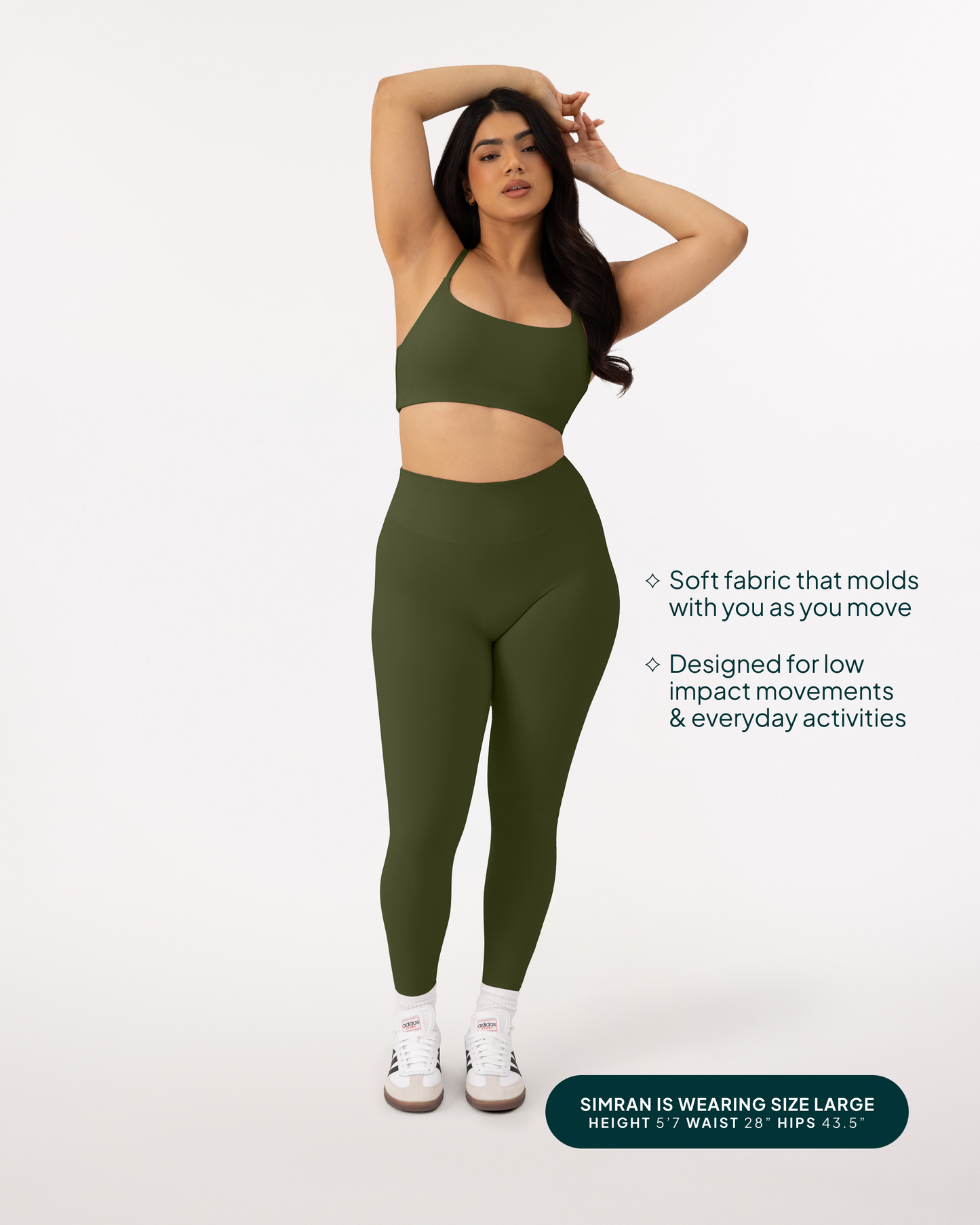 FlexFlow High-Waisted Butt Lifting Tall-Length Yoga Leggings