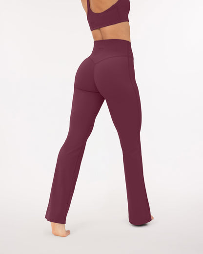 Athleisure Short Length Flared Leggings
