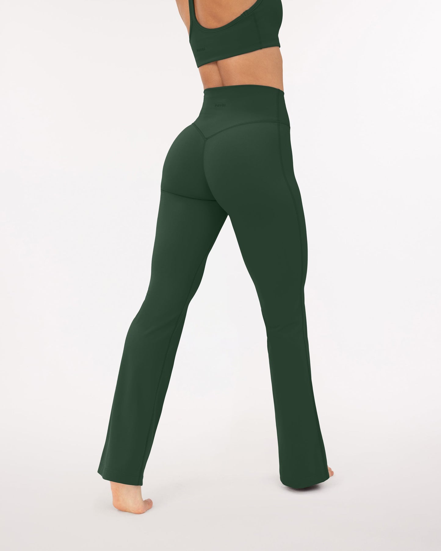 Athleisure Short Length Flared Leggings