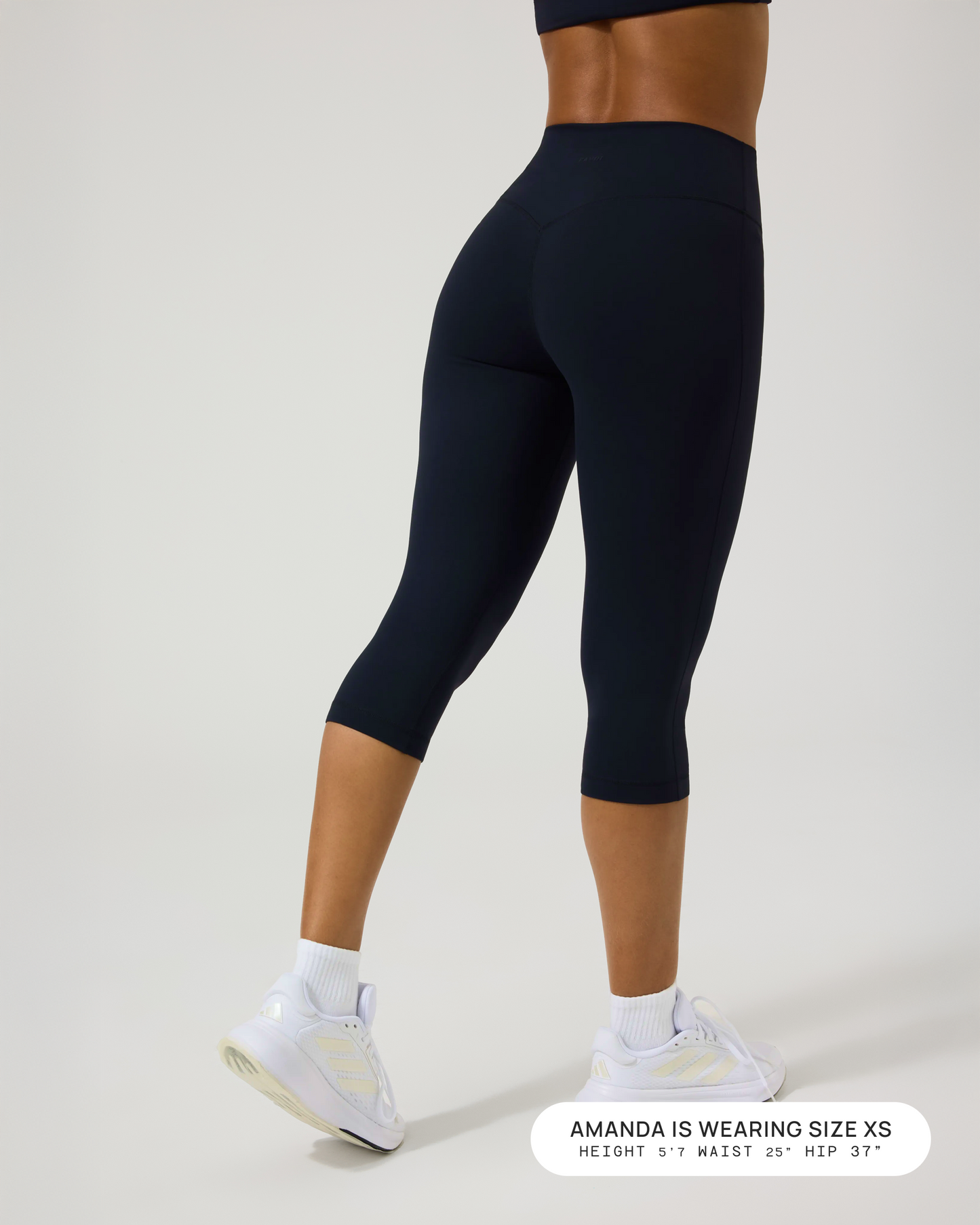 High Waisted Capri Leggings Yoga Workout Pants