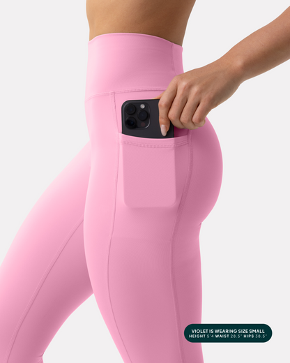 High-Waisted Butt Lifting Tall-Length Leggings with Pockets