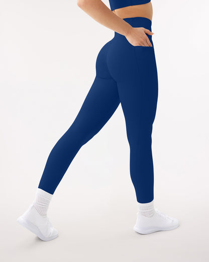 High-Waisted Butt Lifting Tall-Length Leggings with Pockets