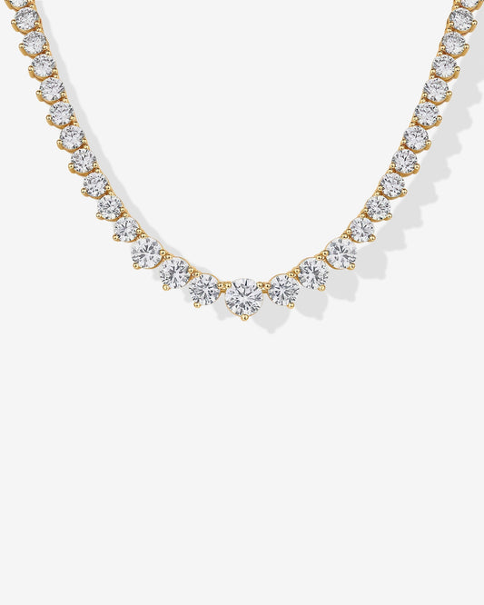 Graduated Tennis Necklace